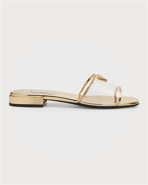 prada sandals 2024|designer prada flat sandals.